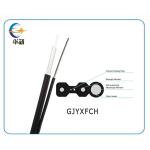 1 2 Core Ftth Drop Cable 1km 2km Roll Single Mode LSZH 4core GJYXFCH