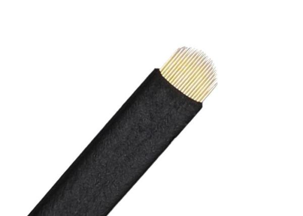 FD Gold 0.18MM 18U Microblading Nano Flex Needles 304 Stainless Steel Material
