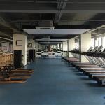 EPDM Rubber Flooring Tiles 100x100cm 50x50cm PSA Lamination For Gym