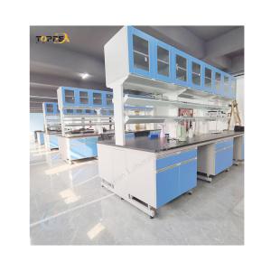 China Customized Lab Island Bench With 200-250 Kg Load Capacity And Length * 1500*850mm factory