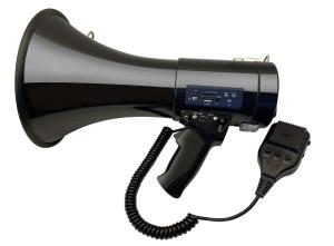 China Lithium Battery Powered Megaphone Microphone Wireless Megaphone Speaker factory