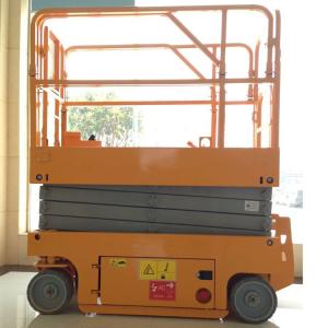 China Miniature Mobile Hydraulic Scissor Lift Platform Lightweight Aerial Lifts factory