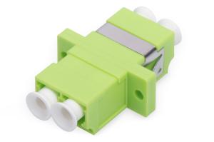 China OM5 Duplex LC MM Fiber Optic Adapter Multimode Patch Cord Testing factory