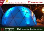 Luxury Camping Tent 8 Meters Diameter Transparent With Luxury Decoration