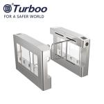 Stainless Steel Access Control Turnstile Gate Waist Height Fully Automatic 35