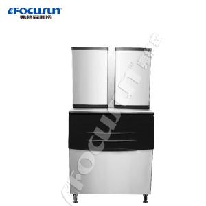 China Italy Compressor 2860w Commercial Type Cube Ice Making Machine FIM-1500G Capacity 680kgs Per Day factory