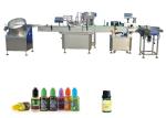 5-35 bottles/min Pump Liquid Filling Machine , PLC Control Vial Liquid Filling