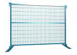 6'X9.5' powder coated Temporary Construction Fence Panels Mesh 2" x 4" x 10.5ga
