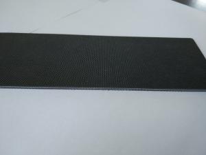 China Black Color Polyurethane Conveyor Belt , Polyurethane Flat Belt For Printing Industry factory