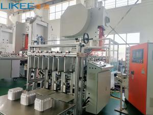 China High Speed 3Phase Aluminium Foil Container Making Machine Automatic Type factory