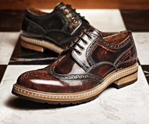 China Fashion Italian Designer Men Formal Dress Shoes Genuine Leather Flat Luxury Wedding Shoes factory