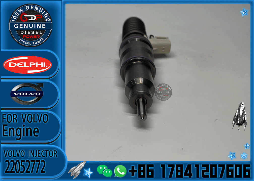 High Performance Diesel Engine Parts 22052772 Electronic Unit Common Rail Fuel Injector BEBE5L08001 Diesel Engine Rebuild