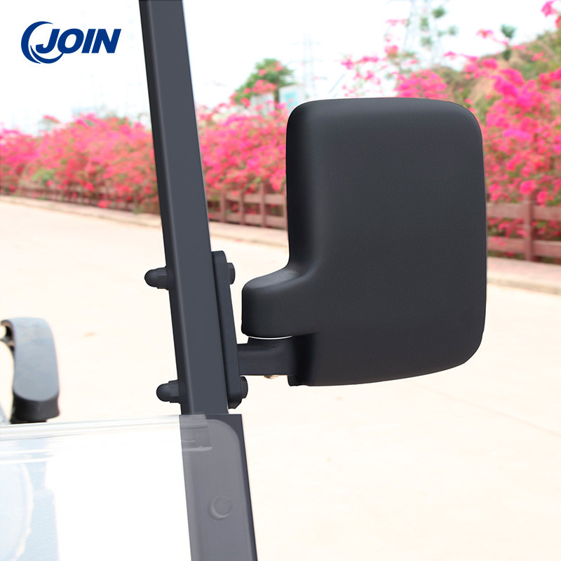 Normal High Impact Plastic Black Golf Rear View Mirrors Easy Installed