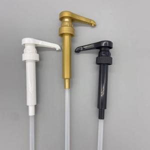 China 28 400 10cc PP PE Plastic Condiment Pump Long Nozzle Food Grade Ketchup Liquid factory