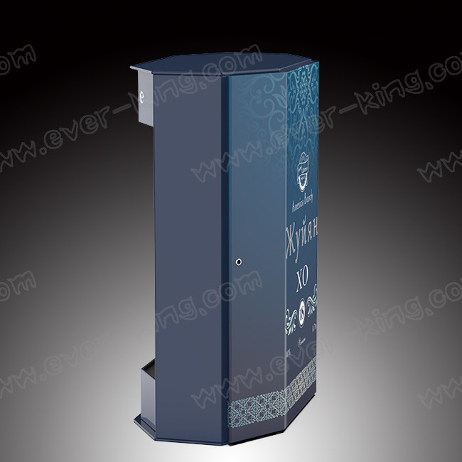 Custom Handle Luxure Handmade Leather Box for Liquor Gift Packaging