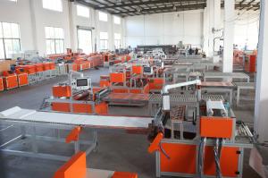 China 1000mm Purifier Filter Making Machine Full Auto PP Intermittent Gluing Machine factory