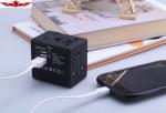 New Dual 2.1A/1A USB Port Universal EURO/UK/USA/AUS USB Travel Adaptor With 6.3A
