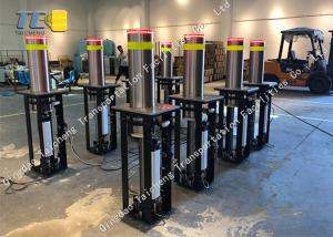 China Driveways Hydraulic Retractable Bollards Steel Anti Ram Telescopic Bollards factory