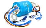 Low Torque Compact USB 30 Amp Slip Ring Pneumatic OEM