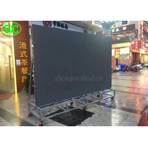 Waterproof IP65 Outdoor Movable Rental stand LED Display P4.81mm For Events ,