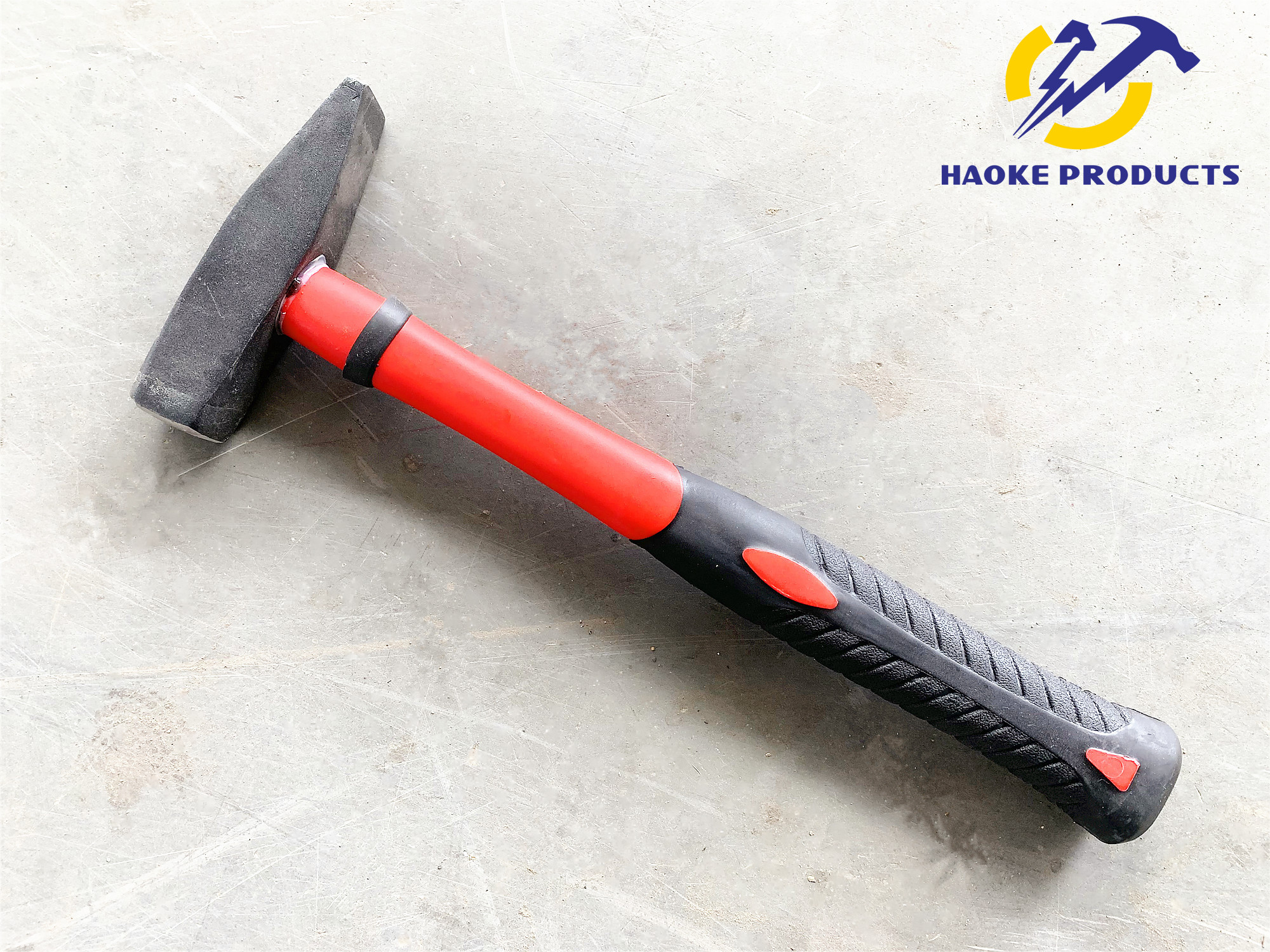 Safer No Deformation And Durable C1045 Forged Carbon Steel Machinist Hammer With Plastic Handle