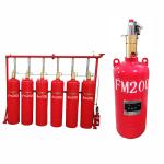 40L FM200 Pipe Network System For Archive Room High Performance
