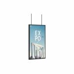 LCD Hanging Window Digital Signage , Advertising Kiosk Display ODM