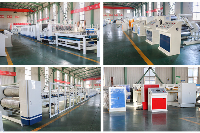2200mm Corrugated Board Production Line 180m/Min 5 Ply Corrugated Box Making Machine