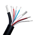 Galvanized Steel Wire Messenger Construction PVC Jacket Coaxial Cable for