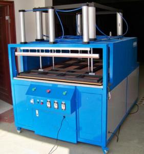 China Commercial Vacuum Pillow Packing Machine , Movable Foam Packing Machine factory