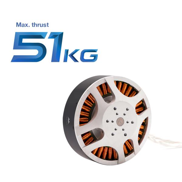 15470 Brushless Drone Motor 51kg Thrust 11.5KW Heavy Lift