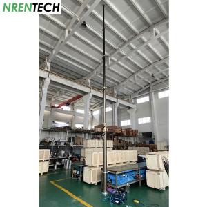 China 12m mobile telescoping mast 30kg payloads 2.55m closed height-pneumatic lifting factory