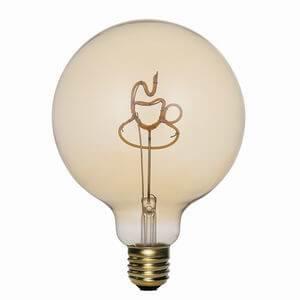 China Dimmable 2000k 120mm 7W G120 Edison LED Filament Bulb factory