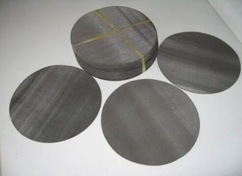 Stainless Steel 304 Extruder Screen Disc High Temperature Resistance Corrosion