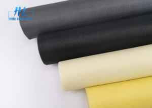 China Heat Set Fiberglass Insect Screen Rolls Square Hole Design For Easy DIY Installation factory