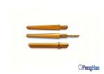 22*1.95mm / 20*1.95mm Dental Laboratory Impression Pins / Dental Brass Dowel