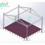 520*760mm Outdoor Event Truss Systems Aluminium 6061-T6