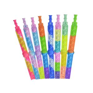 China Silicone Children'S Educational Toy Decompression Pop Bubble Bracelet factory