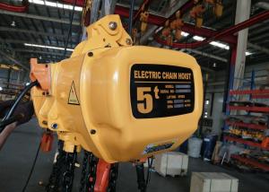 China G80 Chain 10T Lifting Motorized Trolley Electric Chain Hoist factory