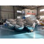 Custom PVC Christmas Large Mirror Ball Colors Outdoor Decorative Inflatable