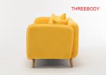 Modern Contemporary Bedroom Furniture Customized Three Seater Fabric Sofa
