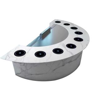 China Japanese Style Electric Teppanyaki Table 7 Seats For BBQ on sale