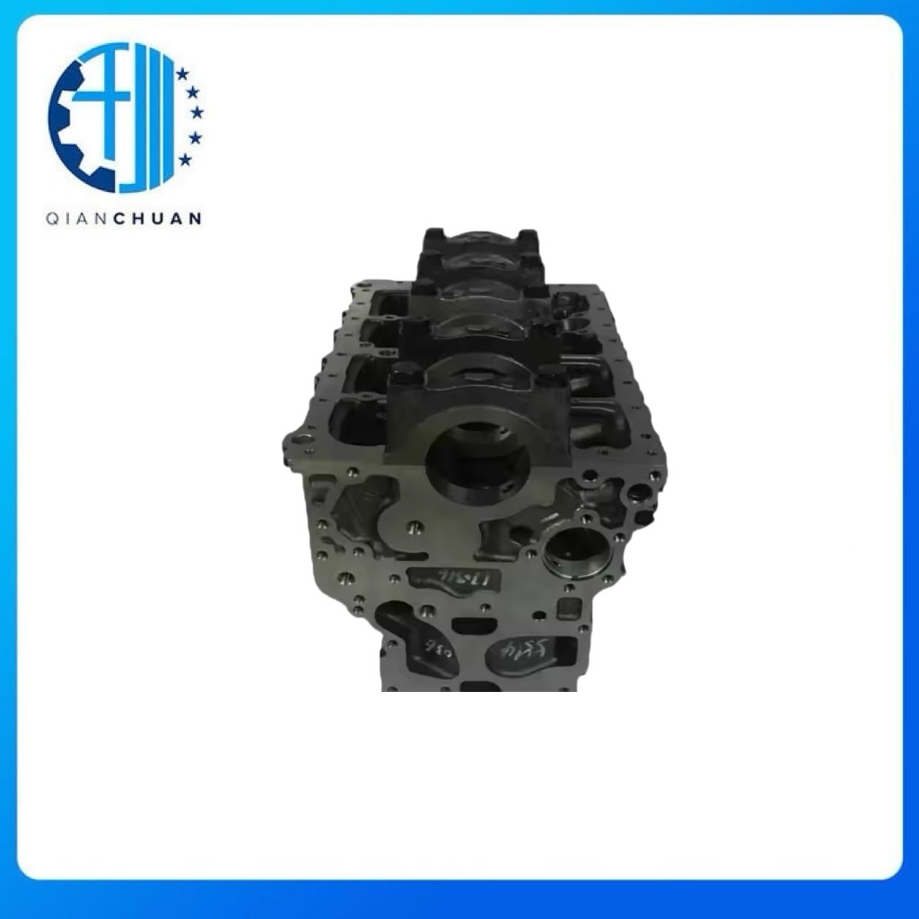 4JB1 Cylinder Block 8-97352744-2 For SH60 SK60 Excavator Engine Parts