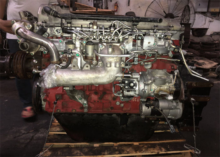 Second Hand Hino J08e Engine , Diesel Engine Electric Injection For Excavator SK350-8