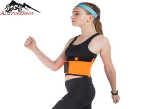 China Weight Loss Waist Support Belt Full Elastic Relieve Lumbar Pain / Fatigue factory