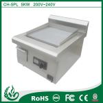 Commercial Induction Electric Range Griddle 220V 5000w For Caterings