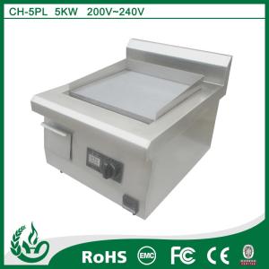 China home appliance Induction Cooking Fast Food Chain Griddle factory