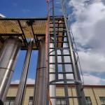 Stainless Steel 304 / 316 Forced Circulation Evaporator With Capacity 100-10000L