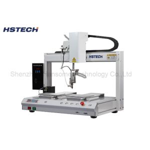 Heating Control PCB Soldering Robot Machine 0.6 To 1.0mm Solder Wire Compatible