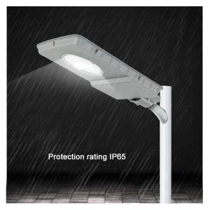 China 60watt Stand Alone Pole Integrated Ip66 Solar Street Lamp factory